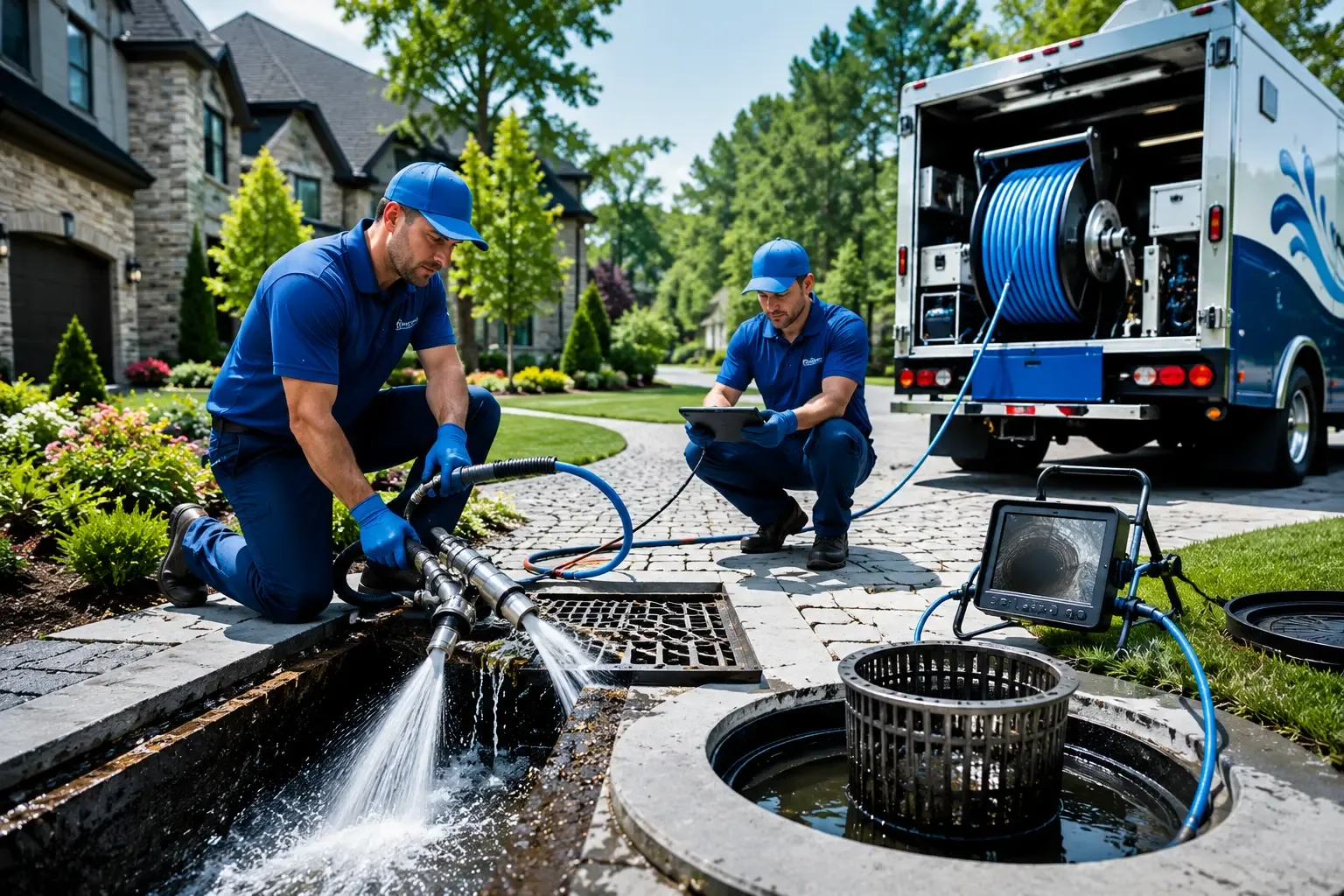 Local outdoor drain cleaning professionals in Aviston, IL