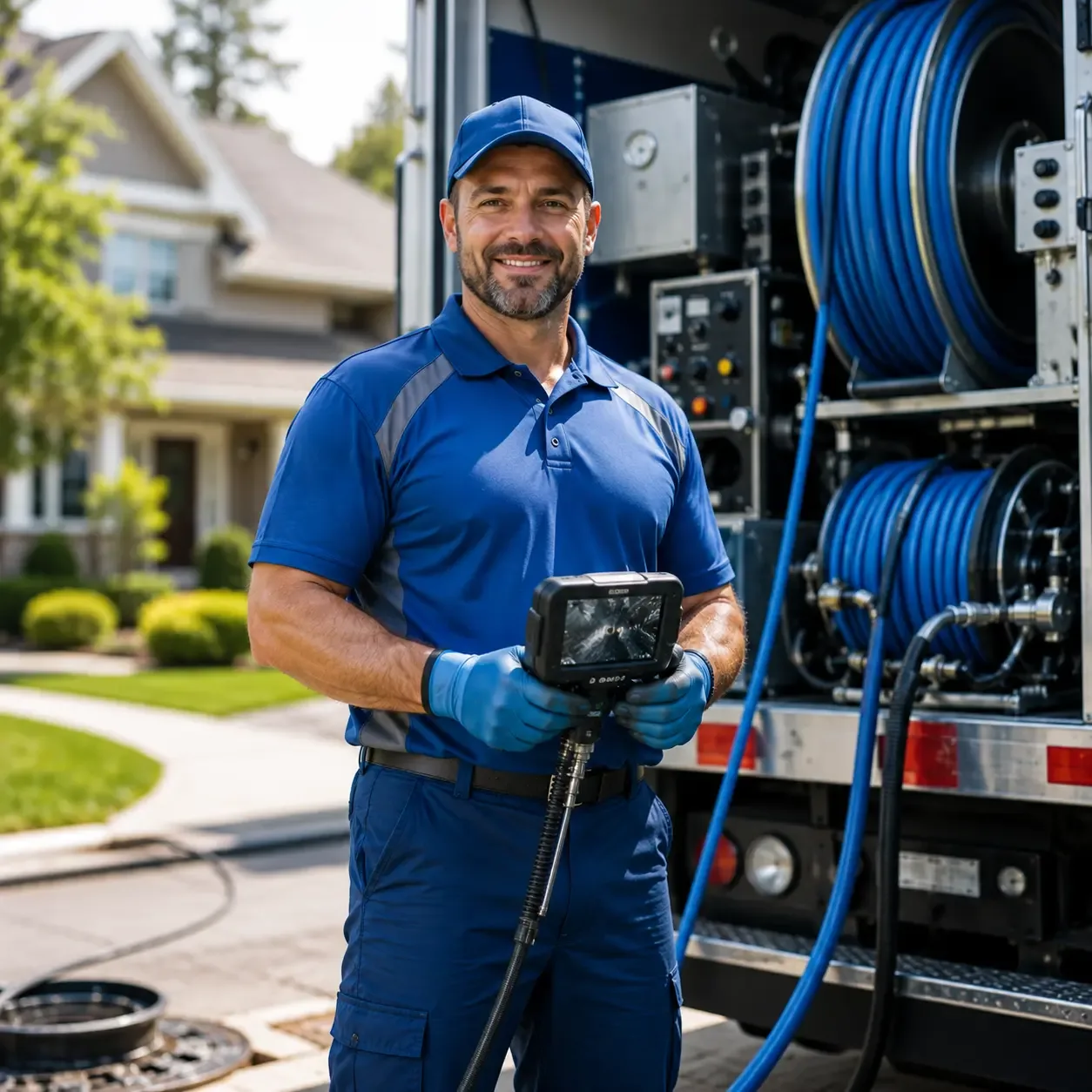 Local outdoor drain cleaning specialists in Aviston, IL